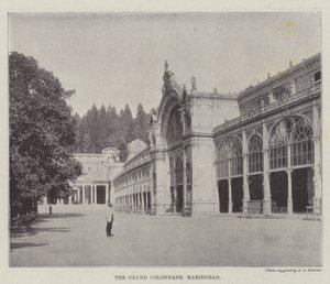 Die große Kolonnade, Marienbad von English Photographer