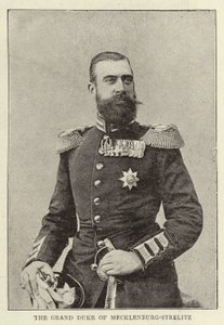 Der Großherzog von Mecklenburg-Strelitz von English Photographer