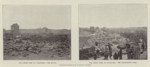 Das große Feuer in Yokohama von English Photographer