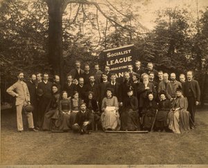 Die Hammersmith-Filiale der Sozialistischen Liga von English Photographer