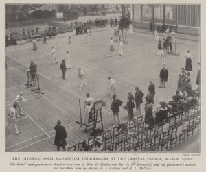 Das internationale Badminton-Turnier im Crystal Palace, 19.-20. März von English Photographer