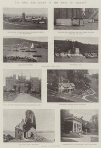 Der König und die Königin im Westen Englands von English Photographer