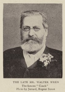 Der verstorbene Herr Walter Wren von English Photographer