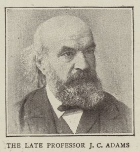Der verstorbene Professor J C Adams