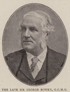 Der verstorbene Sir George Bowen, GCMG von English Photographer
