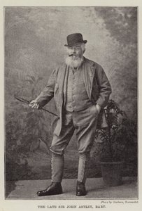 Der verstorbene Sir John Astley, Baronet von English Photographer