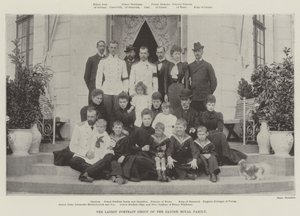Die neueste Porträtgruppe der dänischen Königsfamilie