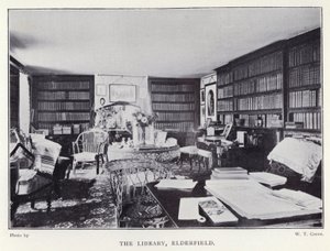 Die Bibliothek, Elderfield von English Photographer