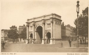 Der Marble Arch, London von English Photographer