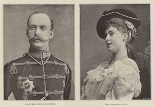 Die Hochzeit des Prinzen von Pless von English Photographer