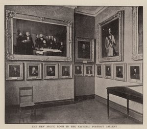 Der neue Arktis-Raum in der National Portrait Gallery von English Photographer
