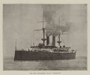 Das neue Schlachtschiff, HMS Revenge von English Photographer