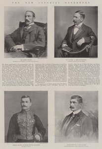 Die neuen Kolonialgouverneure