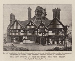Das neue Museum in West Bromwich, das Oak House von English Photographer