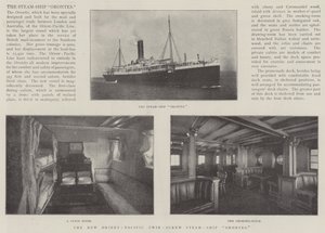 Das neue Orient-Pazifik-Zwillingsschraubendampfschiff Orontes