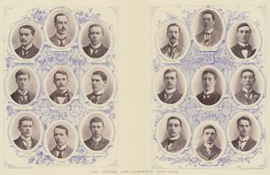 Das Bootsrennen zwischen Oxford und Cambridge
