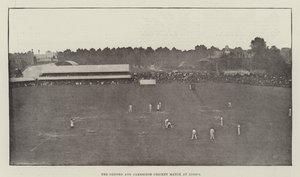 Das Cricket-Match Oxford gegen Cambridge in Lords von English Photographer