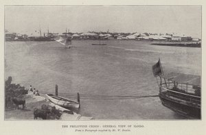 Die philippinische Krise, Gesamtansicht von Iloilo