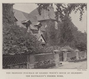 Der vorgeschlagene Kauf von Gilbert Whites Haus in Selborne, das ehemalige Zuhause des Naturforschers