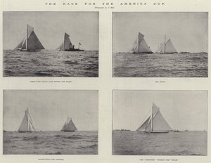 Das Rennen um den America Cup