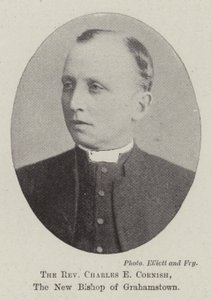 Der Reverend Charles E Cornish, der neue Bischof von Grahamstown von English Photographer