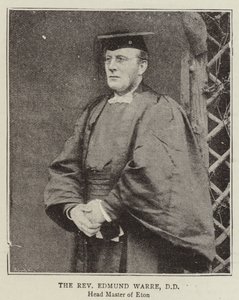 Der Reverend Edmund Warre, DD von English Photographer