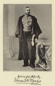 Der Rechte Ehren Sir Edward Malet, GCB, Ihre Majestät Botschafter am Hof von Deutschland von English Photographer