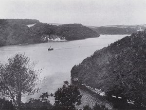 Der Fluss Fal von English Photographer