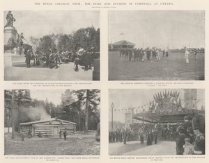 Die königliche Kolonialreise, der Herzog und die Herzogin von Cornwall in Ottawa von English Photographer