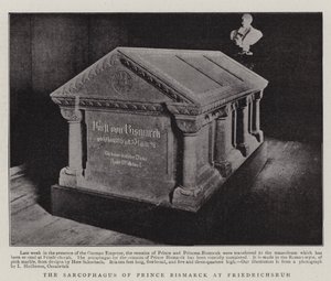 Der Sarkophag von Fürst Bismarck in Friedrichsruh von English Photographer