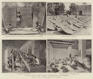 Die Seidenindustrie in Indien von English Photographer