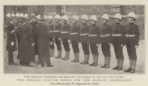 Das Sonderdienstkorps für die Ashanti-Expedition von English Photographer