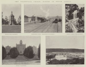 Die Transvaal-Krise, Szenen in Südafrika