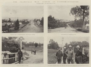 Der Transvaal-Krieg, Szenen in Pietermaritzburg von English Photographer