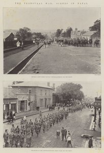 Der Transvaal-Krieg, Szenen in Natal