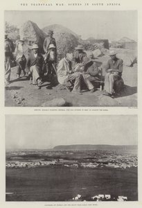 Der Transvaal-Krieg, Szenen in Südafrika