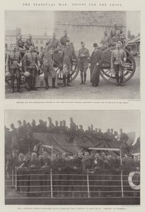 Der Transvaal-Krieg, Truppen für die Front von English Photographer