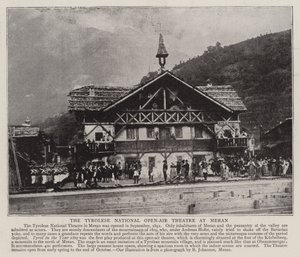 Das Tiroler National-Freilichttheater in Meran von English Photographer