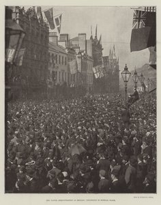 Die Ulster-Demonstration in Belfast, Prozession in Donegal Place