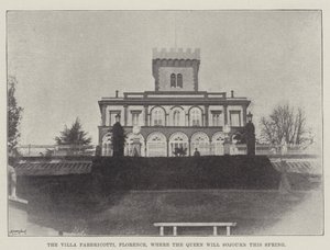 Die Villa Fabbricotti, Florenz, wo die Königin diesen Frühling verweilen wird von English Photographer