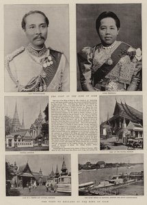 Der Besuch des Königs von Siam in England