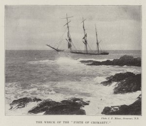 Das Wrack der Firth of Cromarty von English Photographer