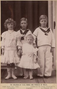 Die Kinder von Albert Edward und Prinzessin Alexandra von English Photographer