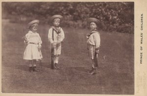 Die Kinder von Edward, Prinz von Wales von English Photographer