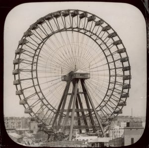 Das große Rad in Earls Court, London von English Photographer