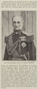 Der verstorbene Admiral Sir G T Phipps Hornby