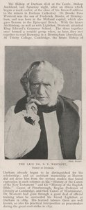 Der verstorbene Dr. B. F. Westcott, Bischof von Durham von English Photographer