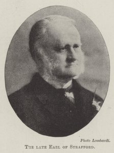 Der verstorbene Earl of Strafford von English Photographer