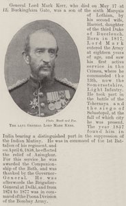 Der verstorbene General Lord Mark Kerr