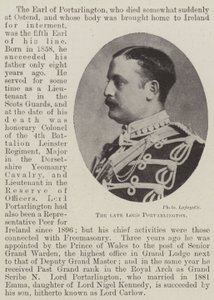 Der verstorbene Lord Portarlington von English Photographer